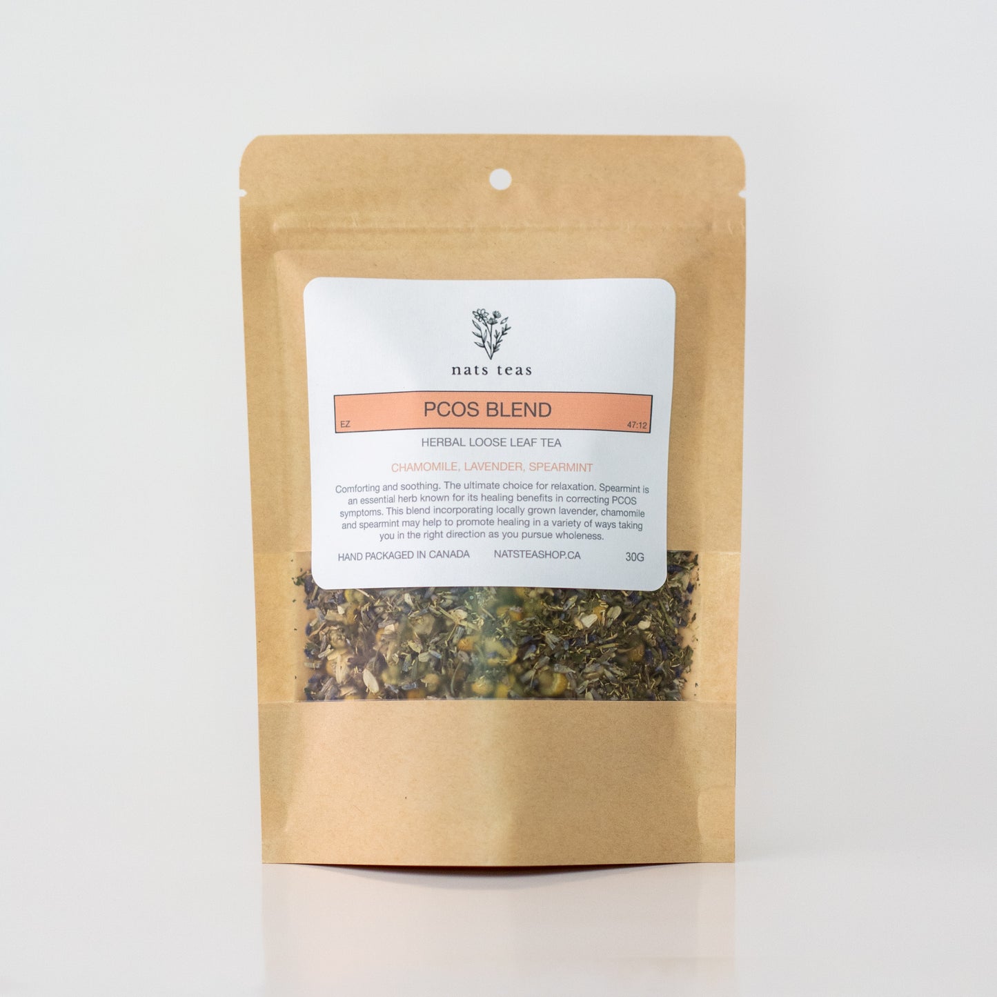PCOS - spearmint tea blend